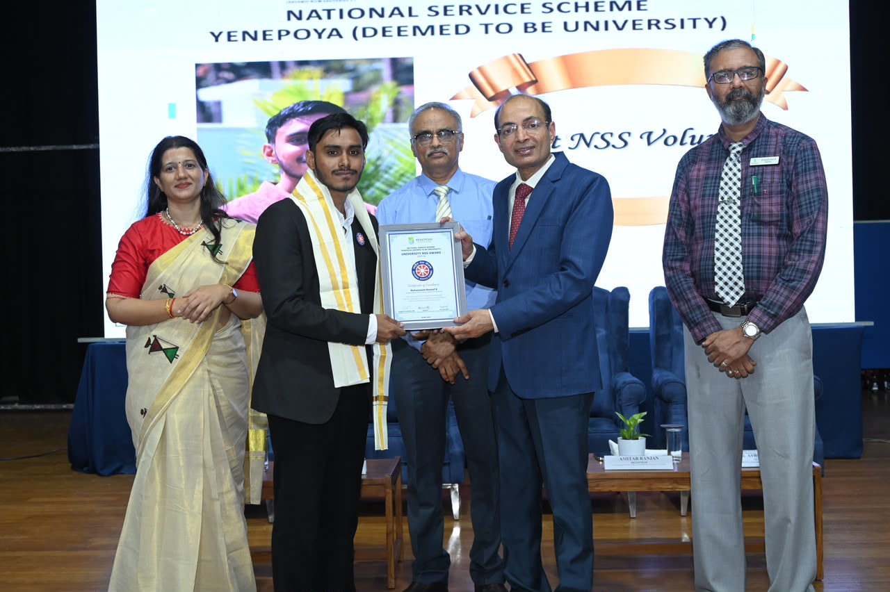University NSS Best Volunteer Award Ceremony 2